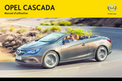 Opel CASCADA 2014 Manuel D'utilisation