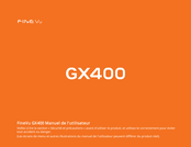 FineVu GX400 Manuel De L'utilisateur