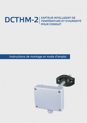 Sentera Controls DCTHM-2 Instructions De Montage Et Mode D'emploi