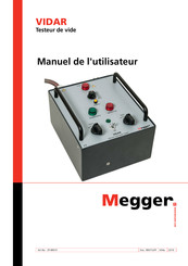 Megger VIDAR Manuel De L'utilisateur