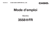 Casio QW3558 Mode D'emploi