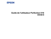 Epson Perfection V39 II Guide De L'utilisateur