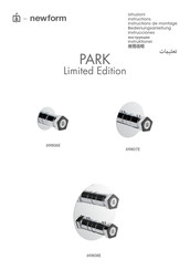 newform PARK Limited Edition 69808E Instructions De Montage