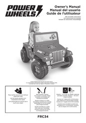 Power Wheels FRC34 Guide De L'utilisateur