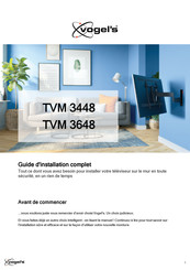 Vogel's TVM 3648 Guide D'installation Complet