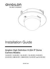 Avigilon 2.0-H3-DC1 Guide D'installation