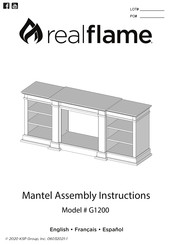 RealFlame G1200 Instructions D'assemblage