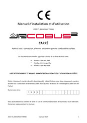 JAcobus CARRE Serie Manuel D'installation Et D'utilisation