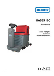 Cleanfix RA565 IBC Mode D'emploi