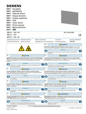 Siemens 8MF1 Notice D'utilisation