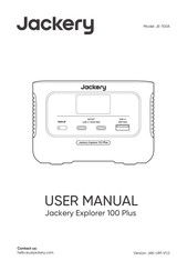 Jackery Explorer 100 Plus Mode D'emploi