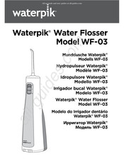 Waterpik WF-03 Mode D'emploi