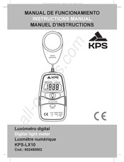 KPS LX10 Manuel D'instructions