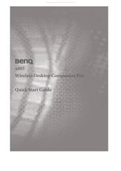 BenQ x805 Guide De Démarrage Rapide