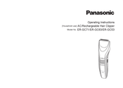 Panasonic ER-GC63 Manuel D'instructions