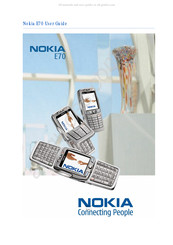 Nokia E70 Mode D'emploi