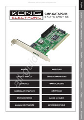 König Electronic CMP-SATAPCI11 Mode D'emploi