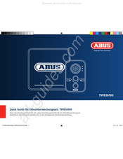 Abus TVVR36100 Guide Rapide