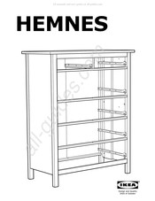 Ikea HEMNES Instructions De Montage