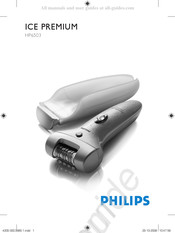 Philips Satinelle Ice Premium HP6503 Mode D'emploi