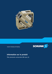 SCHUNK SRH-plus 20 Guide D'information Sur Le Produit