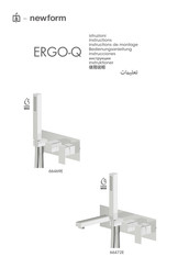 newform ERGO-Q 66469E Instructions De Montage
