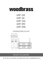 woodbrass UHF-2M-F1-3 Notice D'utilisation