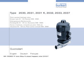 Burkert 2032 2033 Guide Rapide