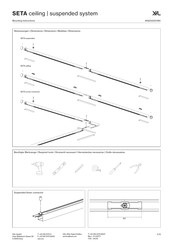 XAL SETA Instructions De Montage