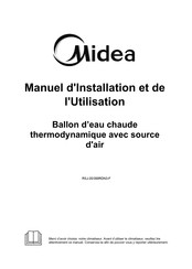 Midea RSJ-20/300RDN3-F Manuel D'installation Et D'utilisation