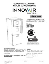 innovair AMP112SV Guide D'installation Et Manuel Du Propriétaire