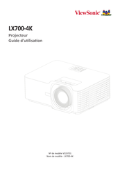 Viewsonic LX700-4K Guide D'utilisation