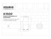 Keurig K-1500 Guide D'utilisation Et D'entretien