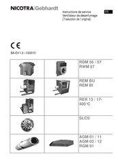 Nicotra REM BU Instructions De Service