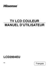 Hisense LCD2004EU Manuel D'utilisateur