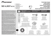 Pioneer SC-LX57-S Guide Rapide