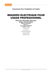 Lotus BRFD-68ET Instructions Pour L'installation Et L'emploi