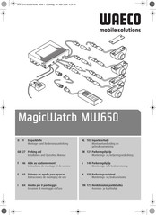 Waeco MagicWatch MW650 Instructions De Montage Et De Service