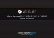 Motocaddy S1 Manuel D'utilisation