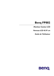 BenQ FP882 Guide De L'utilisateur