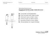 Endress+Hauser Liquiphant M FTL5 H-3 Serie Manuel D'instructions