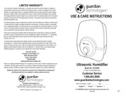 Guardian Technologies H1210AR Utilisation Et Instructions D'entretien