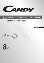 Candy GrandO comfort GCC 580NB Manuel D'instructions