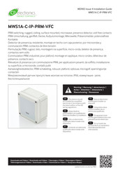 CP Electronics MWS1A-C-IP-PRM-VFC Guide D'installation