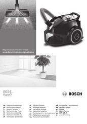 Bosch Runn'n BGC4U330/11 Mode D'emploi