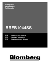 Blomberg BRFB1044SS Notice D'utilisation