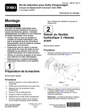 Toro 144-9700 Instructions De Montage