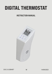 DELTACALOR DIGITAL THERMOSTAT Manuel D'instructions