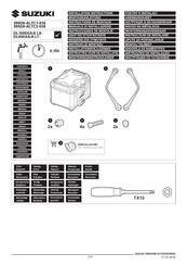 Suzuki 990D0-ALTC1-038 Instructions De Montage