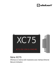 Siebert XC75-192.128-G1-C4V2-S0 Manuel D'utilisation